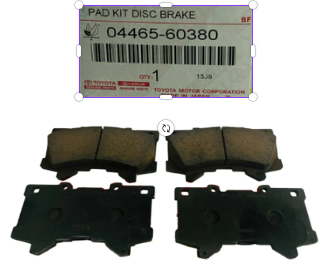 JUEGO DE PASTILLAS LC300